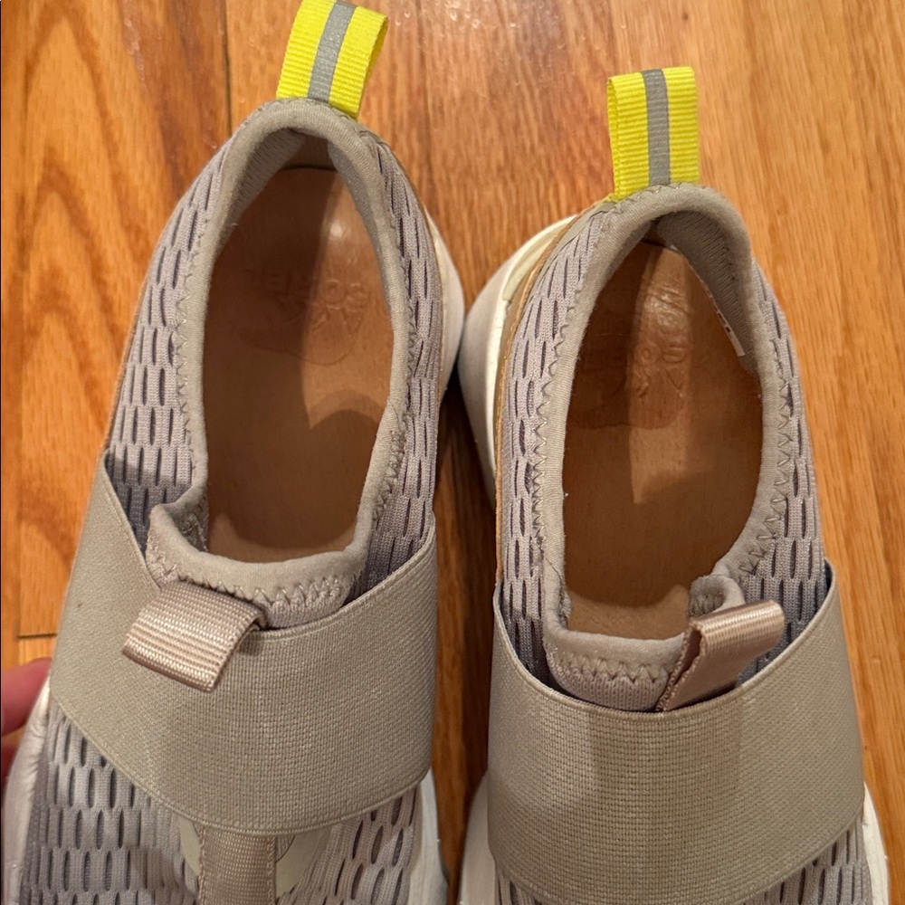 Sorel Chunky Beige and Tan Slip-On Sneakers - Picture 6 of 7